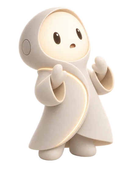 QRコードを案内する動画のキャラクター